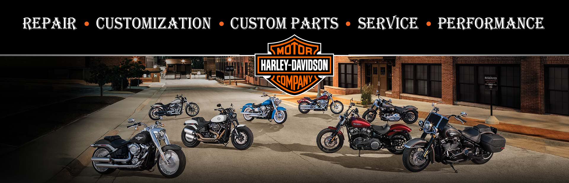 Harley davidson best sale custom shop